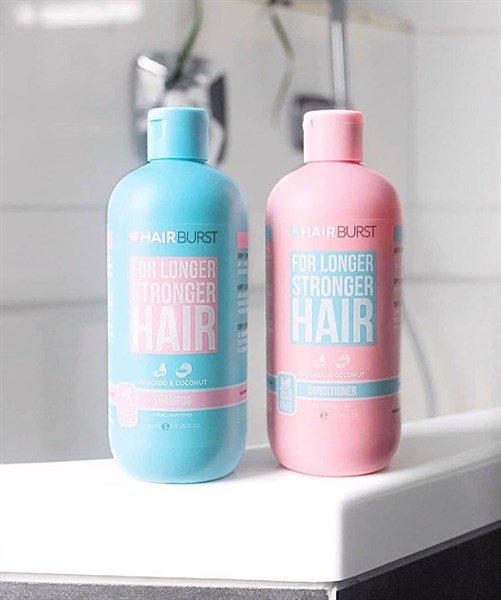 Bộ Gội Xả HairBurst For Longer Stronger Hair (Nhập Khẩu) 2x350mL – Skin365  – Chăm sóc da | Chăm sóc cơ thể | Makeup