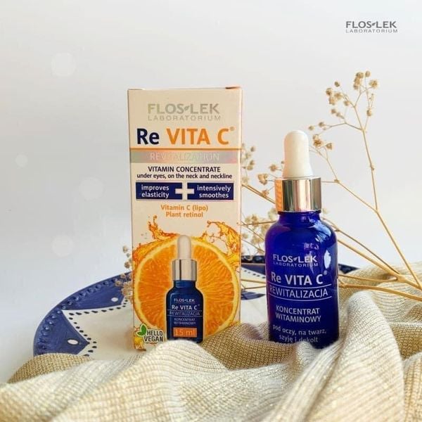 Tinh Chất Dưỡng Floslek Re Vita C Revitalization Vitamin Concentrate 30mL – Skin365 – Chăm sóc da | Chăm sóc cơ thể | Makeup